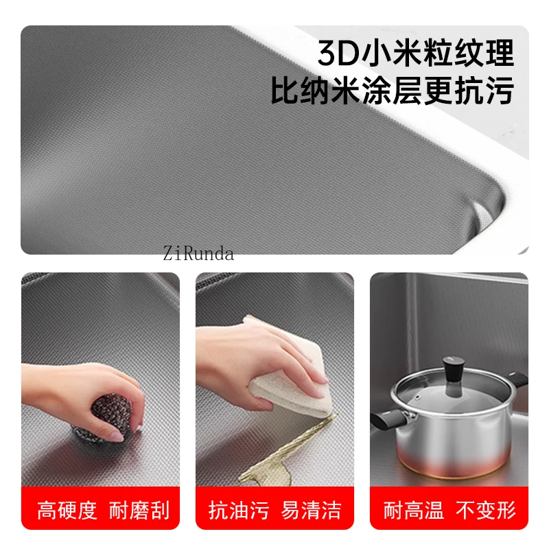 *Q12 Kitchen 3D Small Rice Japanese Sink 304 Stainless Steel Large Single Sink Vegetable Basin Dishbasin