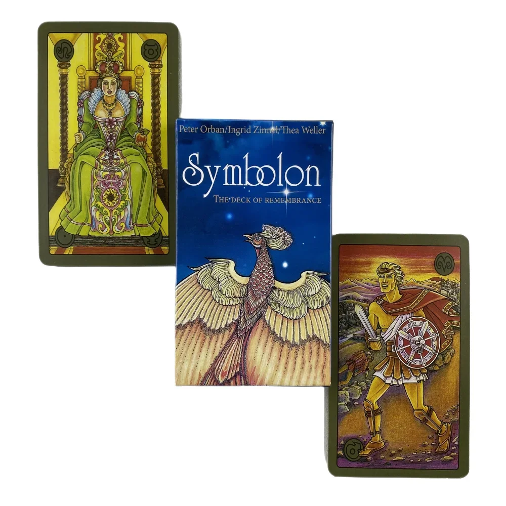 Symbolon The Deck Of Remembrance Tarot Cards A 78 Oracle English Visions Divination Edition Borad Playing Games