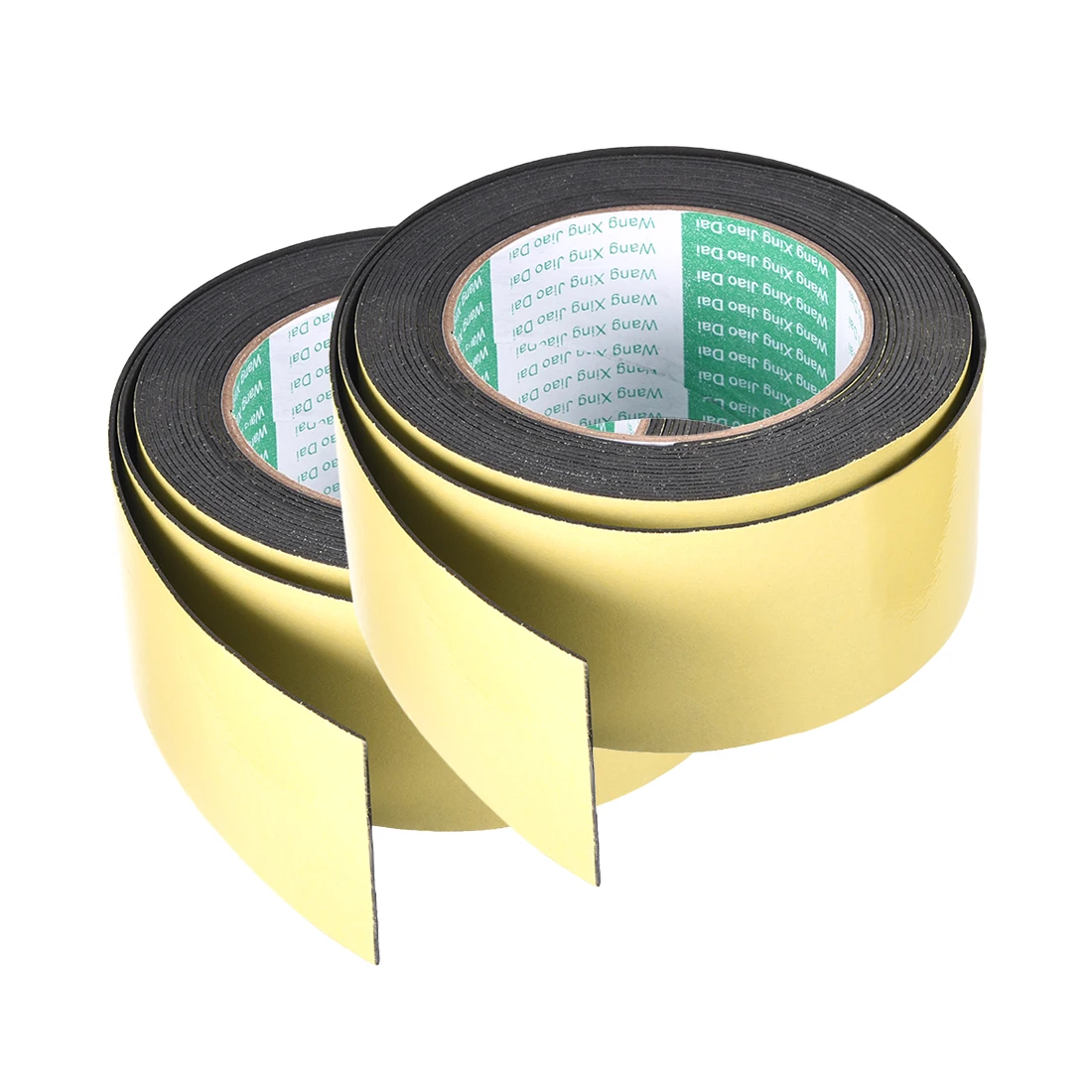 

2pcs Self Adhesive Sealing Foam Tape 20/30/50mm Wide 1/2/3/5mm Thick Weather Strip for Window Door Insulation Seal Strip