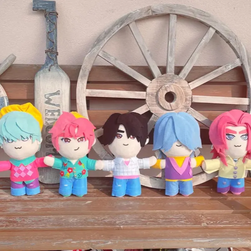 

20CM anime Kpop Demon Hunters stuffed toy doll kawaii pp cotton filling Ornaments living room sofa decoration holiday gifts