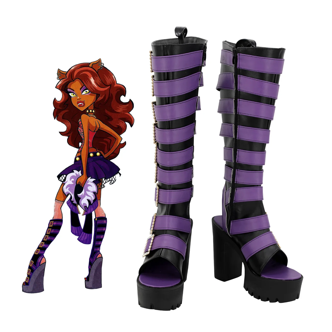 clawdeen-wolf-cosplay-boots-high-heel-shoes-custom-made