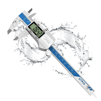DITRON  IP54 Waterproof 0-150mm 200mm 300mm Digital Vernier Caliper Electronic Stainless Steel Metal Vernier Caliper Tool