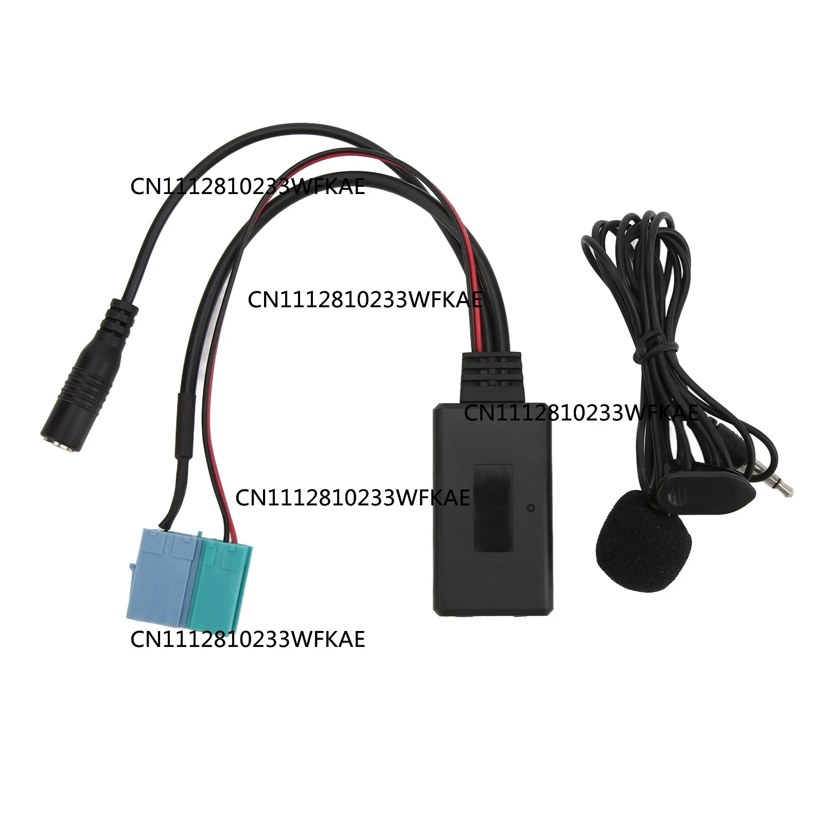 2pcsCar AUX IN Module 6+8 Pin Bluetooth AUX IN Adapter Hands  Microphone Replacement for  Bravo for VISTEON Radio Since 2007 - view 2