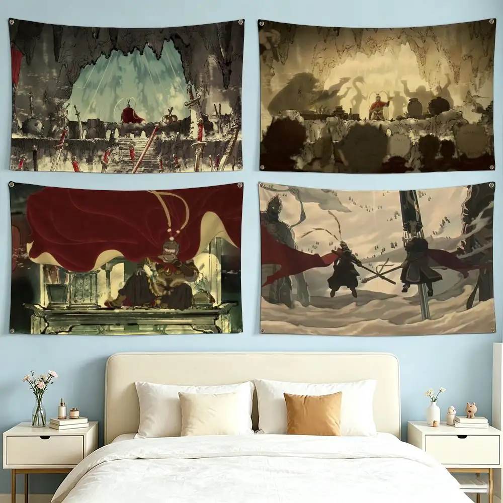 Game cool Black Myth Wukong Flags for Bedrooms Home Decor Items Outdoor Decors Garage Decoration Flaga
