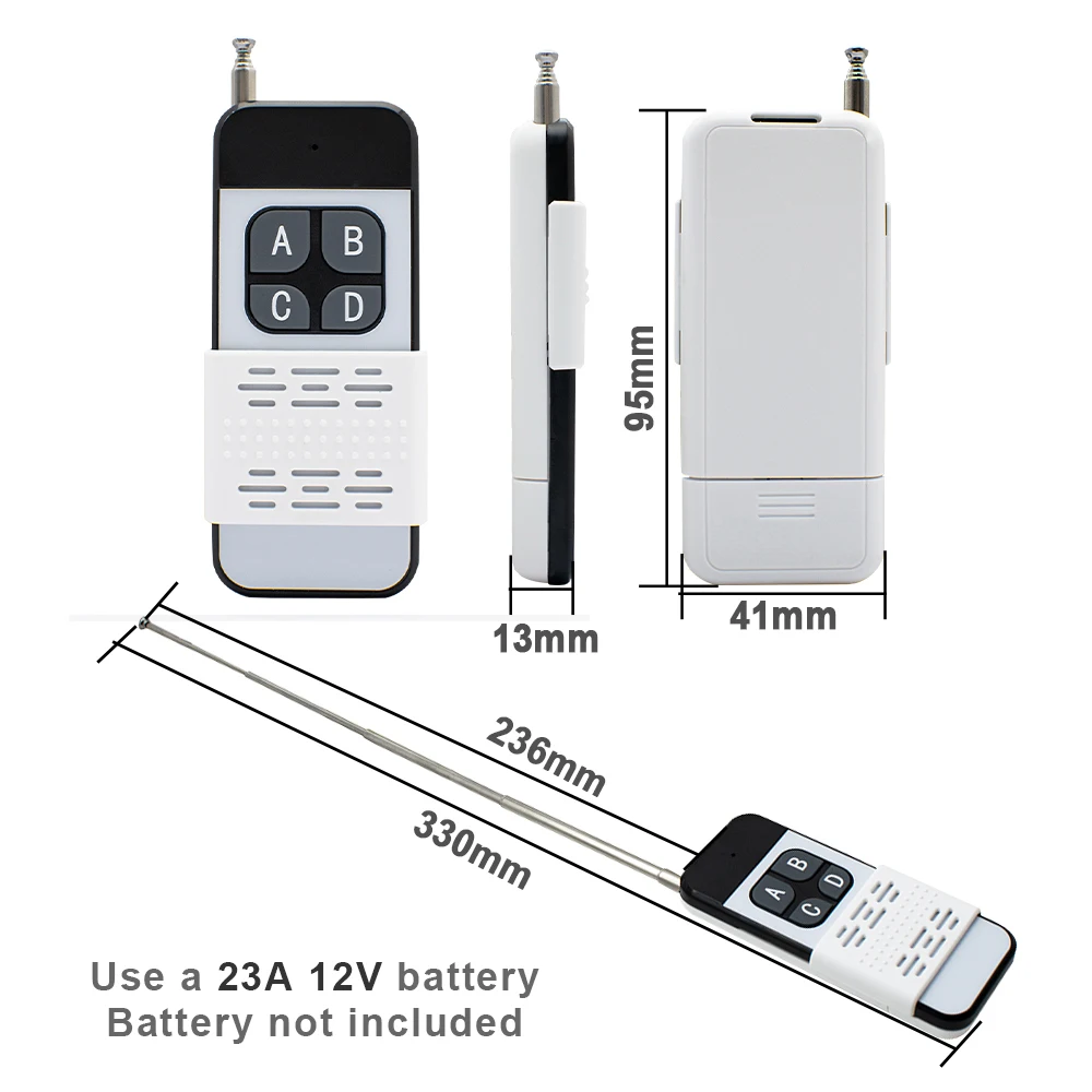 2PCS 433MHz 1527 Learning Code Remote Control Only Work With My Shop's RF / Wifi Module eWeLink Tuya Zigbee Smart Switch