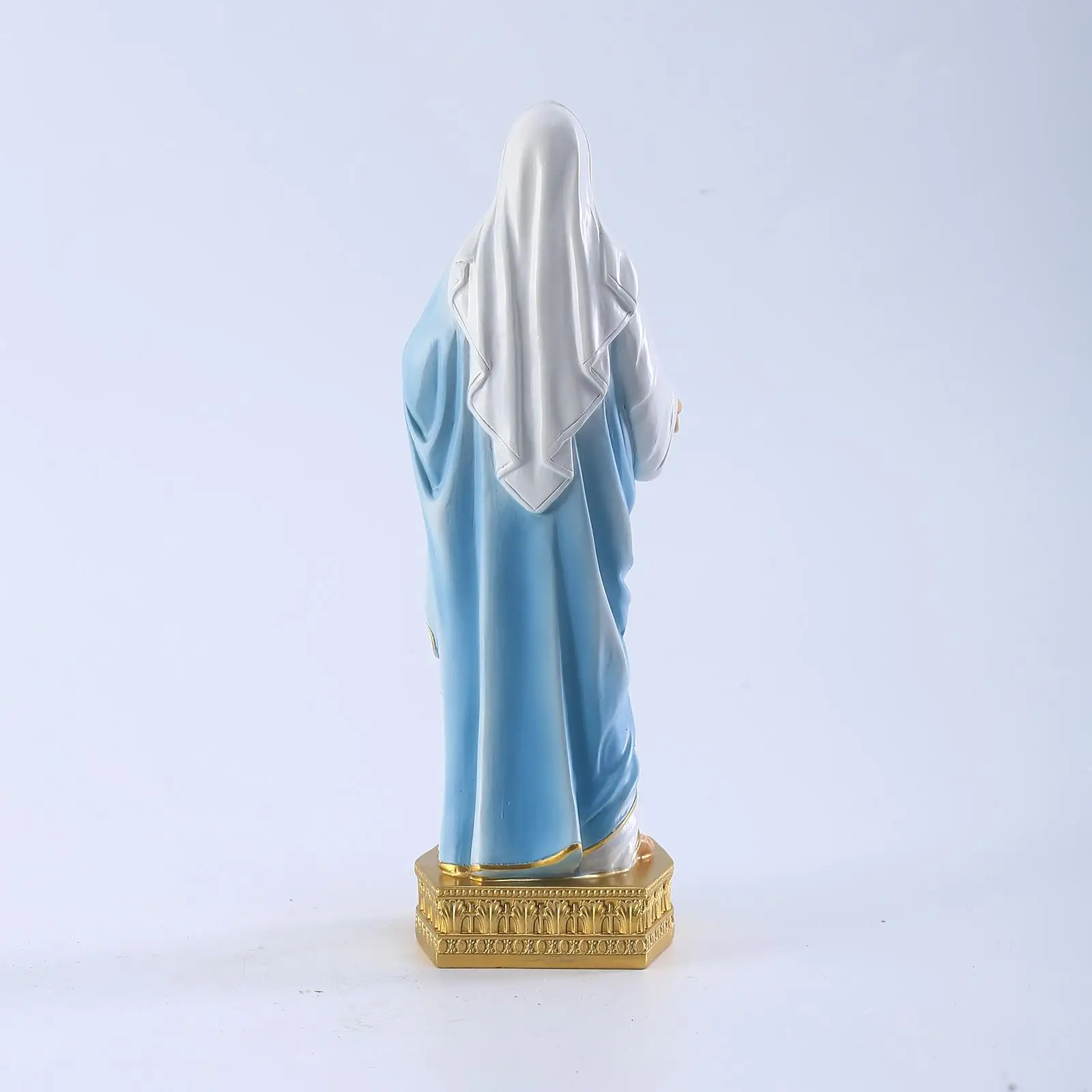 Virgin Mary Statue Holy Mother Mary Poly Our Lady for Outdoor Lawn Decor