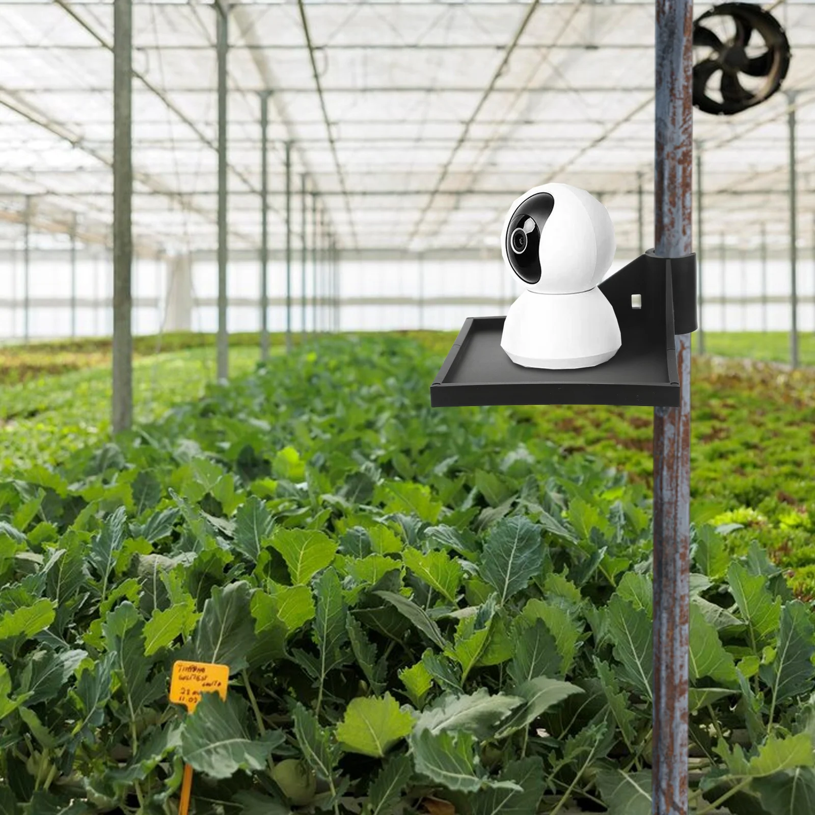 

2pcs Grow Tent Corner Rack Durable Plastic Space-Saving Lightweight Shelf Bracket for Plant Accessories hygrometer holder