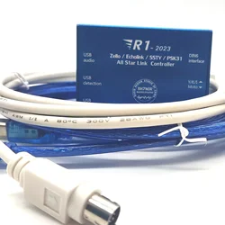 R1-2020 asl-echolink-zell-yy płyta interfejsu głosowego karta dźwiękowa USB wersja SSTV PSK31 AllStar Link Controller