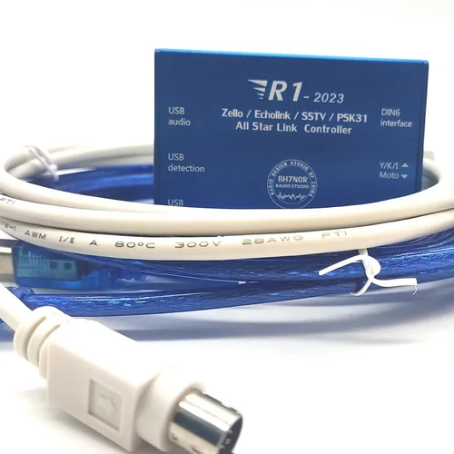 Tarjeta de Interfaz de Voz R1-2023 Actualizada (R1-2020) ASL-Echolink-zello-YY, Tarjeta de Sonido USB, Versión SSTV PSK31, Controlador AllStar Link