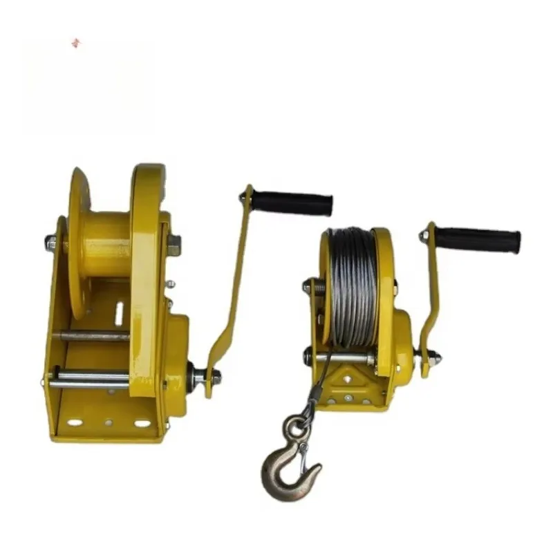 

Manual lifting hand broken winch boat trailer lever hand winch