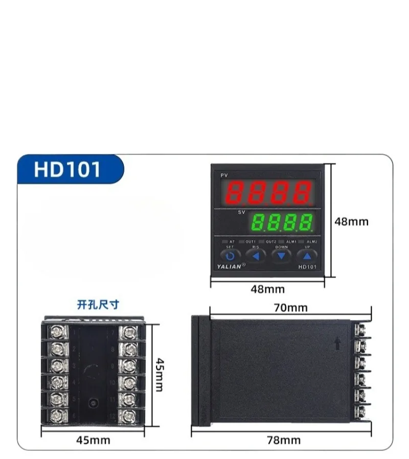

Интеллектуальный термостат HD101, высокоточный PID-термостат для печи
