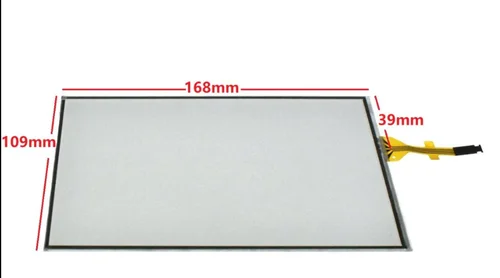 Imagen 2 del producto Pantalla táctil de 7 ""con 4 pines para coche, lente digitalizadora de cristal, compatible con Peugeot 208, 2008, 308, 9805301780, reproductor Multimedia de DVD, navegación GPS