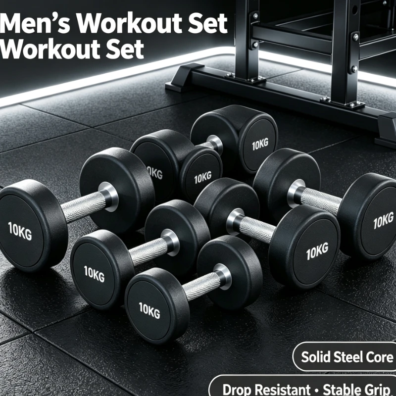 Fixed Dumbbells Set 5kg 10kg 1 - огляд і ціна Home Gym Equipment Set