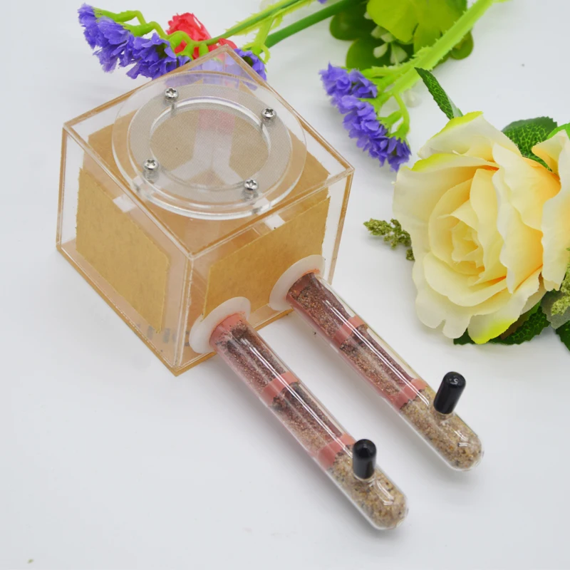 Red Bamboo Nest Pet Ant Test Tube Nest Concrete Ant Nest Ant Eco Workshop 15mm Insect Cottage