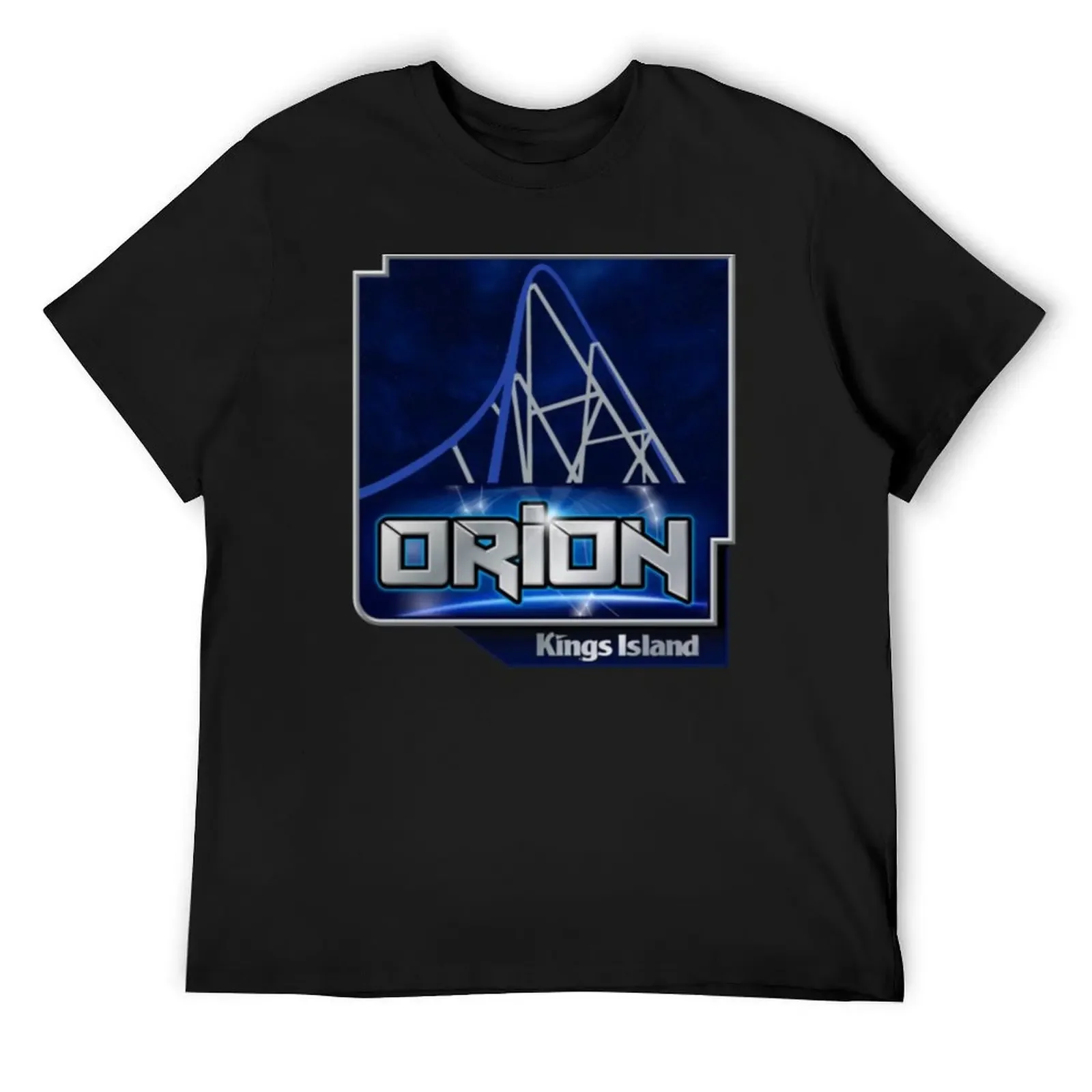 Kings Island Orion Design T-Shirt anime t shirts blacks sports fans mens t shirts top quality