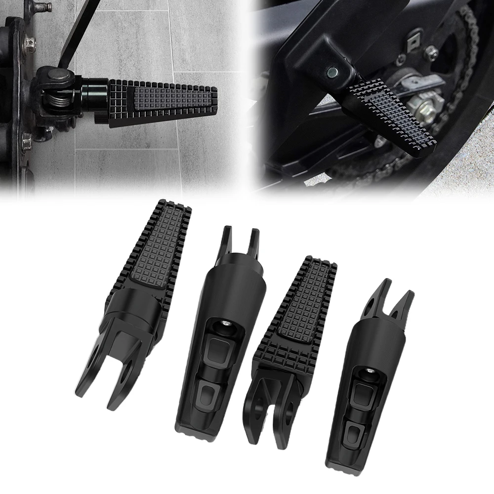 

For Yamaha YZF-R1 YZFR1 YZF R1 2012 2013 2014 2015 2016 2017 2018-2024 Motorcycle Rotatable Front Rear Footrests Foot Pegs Pedal