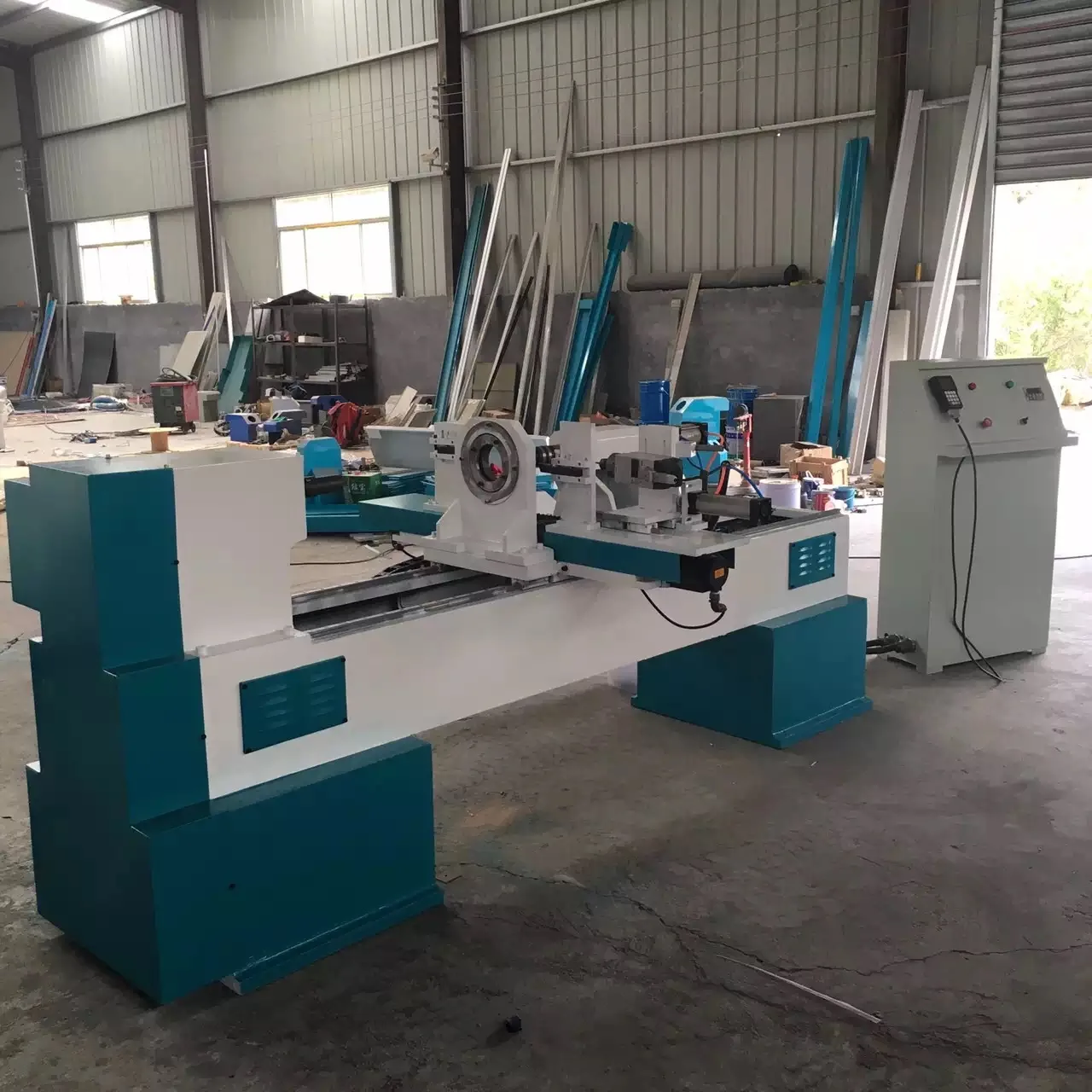 Imagem -02 - Auto Torno de Madeira Cnc Torneamento e Perfuração Melhor Preço 1530