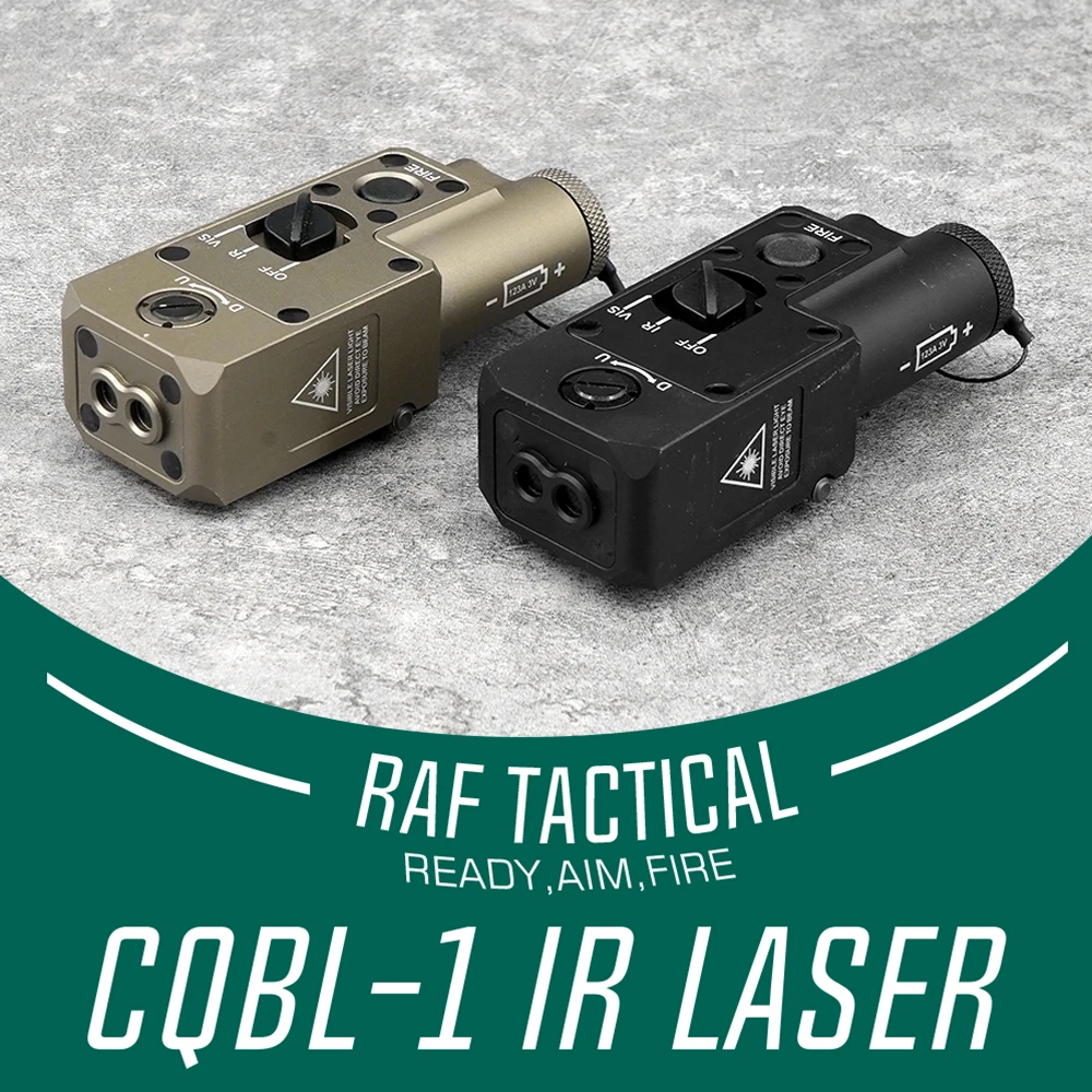 

Tactical Laser CQBL CQBL-1 IR Red Green Dot Laser Sight Mini Laser Scope 20mm Rail Mount Hunting Rifle Offset Mount HK416 AR15