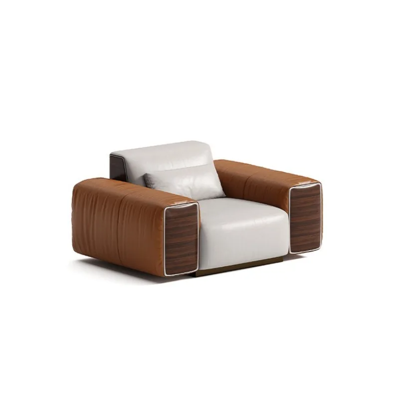 President of Directors High-end atmospheric VIP sofa, reception sofa leisure sofa, private club combination leather sofa
