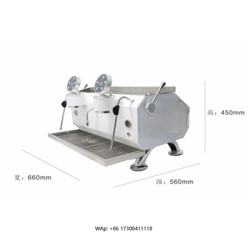 Factory Semi-automatic Coffee Maker Double Group Coffee Machine Espresso Coffee Maker