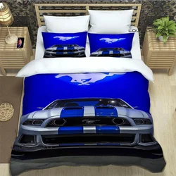 3D M-Mustang car logo Bedding Sets exquisite bed supplies set duvet cover bed comforter set bedding set luxury birthday gift