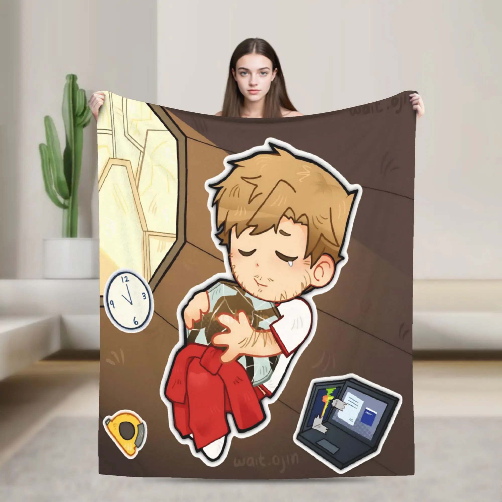 Project Hail Mary Blanket Cover Ryland Grace Rockys Fuzzy Throw Blanket Bedding Couch Portable Soft Warm Bedspreads