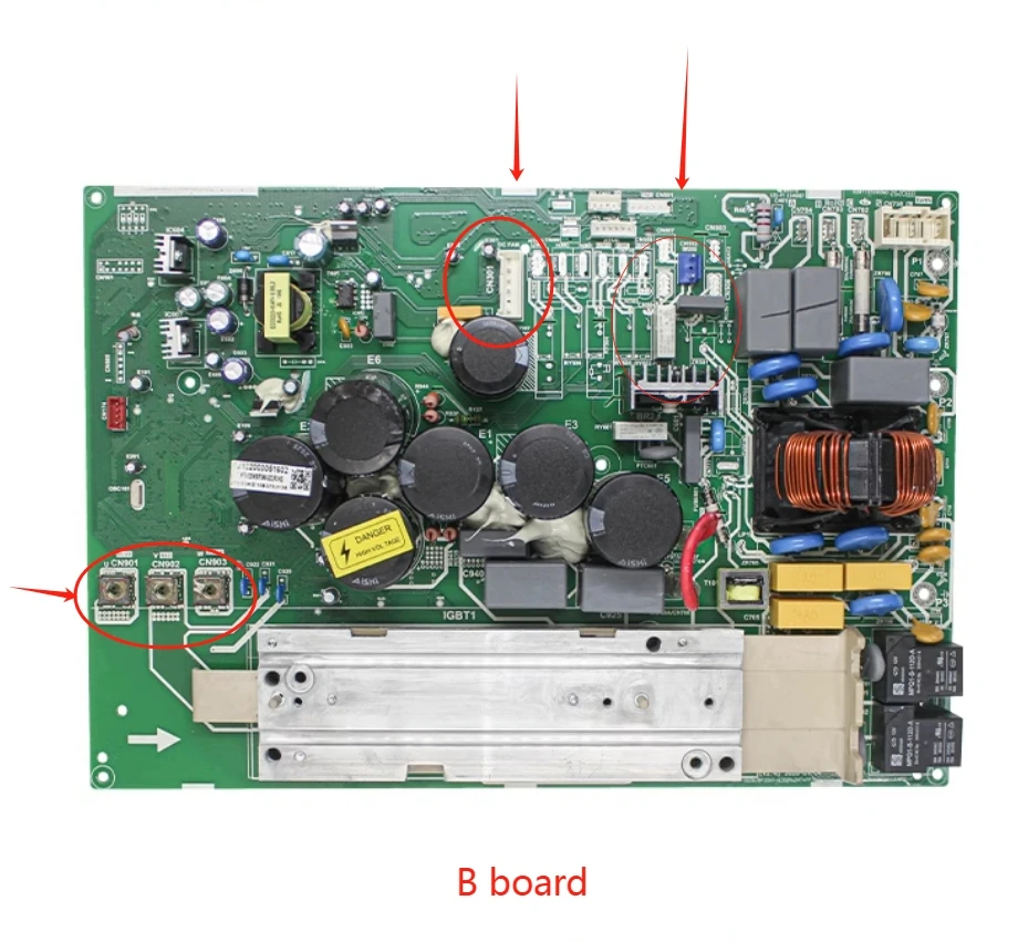 New Midea Carrier outdoor control panel 17222000032798 RFD-120W/BP2SN8-D01/E02 17122000041841 KFR-160W/BP3SN1-E30