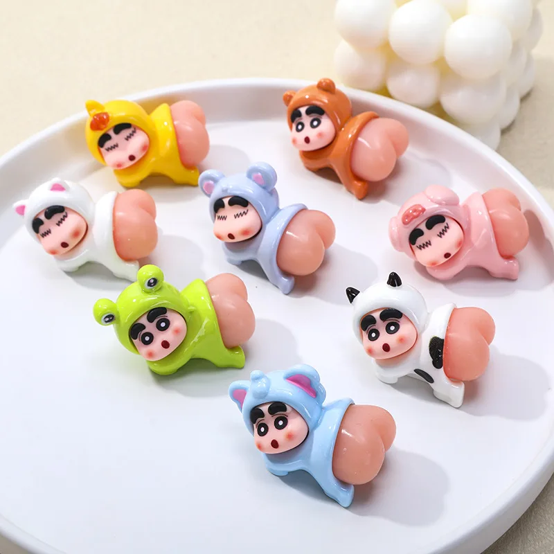 8 قطع من زخارف طاولة السيارة ذات الموقف اللطيف #3