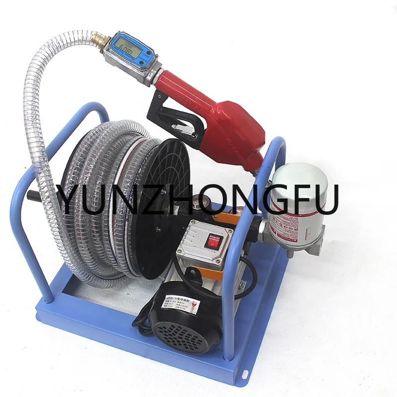 

Multi-specification Diesel Electric Pumping Refueling Manual Gun Metering Reel Pump Cast Iron Hose Reel