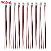 10PCS JST 1.25mm 2P Male Connector # 28 150mm LoRa Board Battery Connection Cable for Heltec WIFI Lora32 LoRa