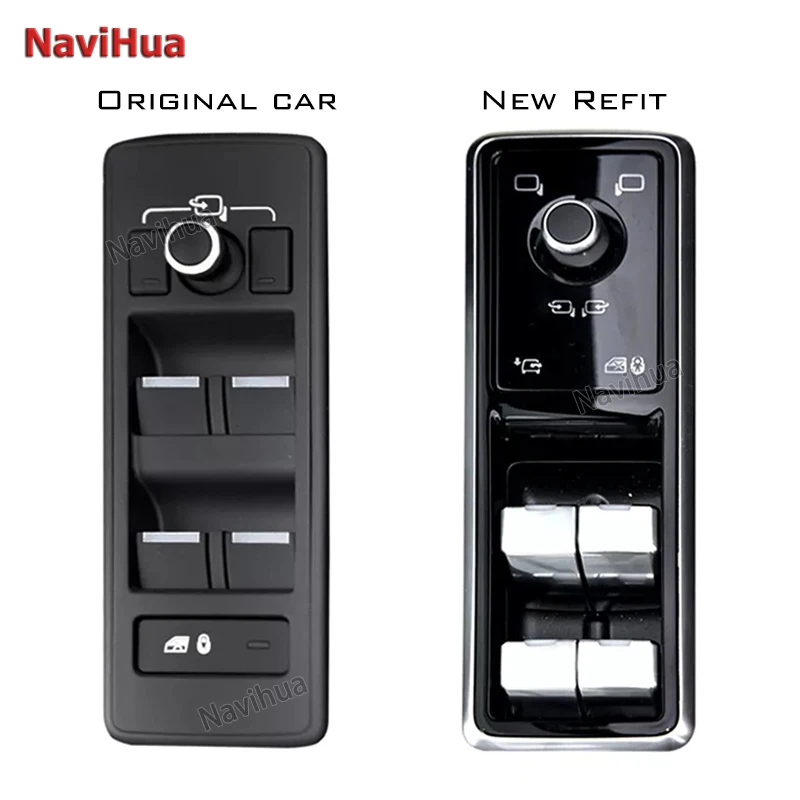 Car Window Control Switch Button Control Keys Auto Electronics Accessories Window Lifter Switch for Land Rover 2013-2018