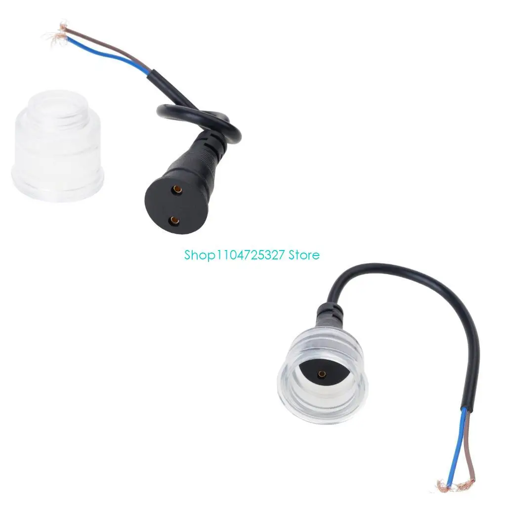 D8KF Aquarium Light Holder T8 Base Light Socket Light Stand Lamp Fixture for Reptile Terrarium Lighting Plants Growth