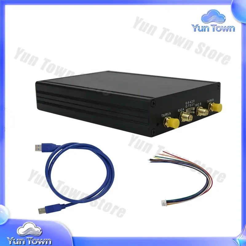 B200 Advance Version 70MHz-6GHz SDR Radio for USB3.0 Software Defined Radio Transceiver with Shell for Ham Radio Equipment