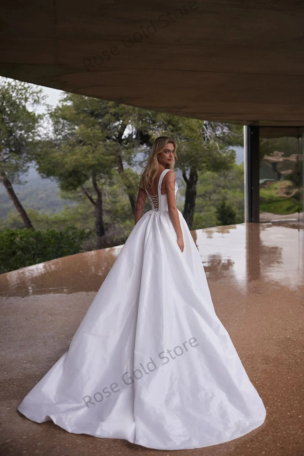 Clássico uma linha vestidos de casamento para mulheres querida plissados alta baixa robes de soriee personalizado sem mangas longos vestidos de noiva