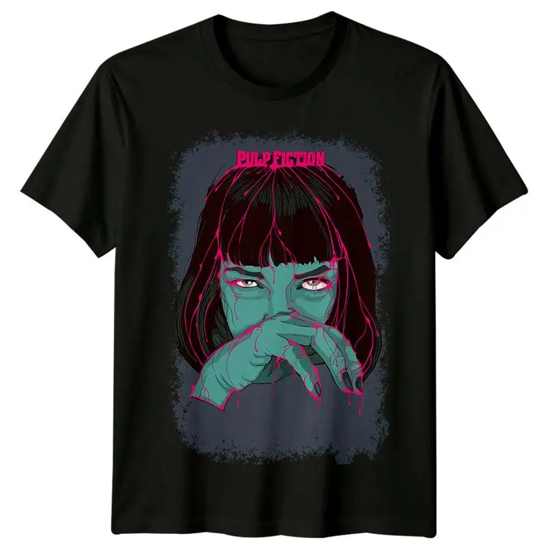 

Pulp Fiction 1994 Movie Poster Inspired T Shirt Retro 90s