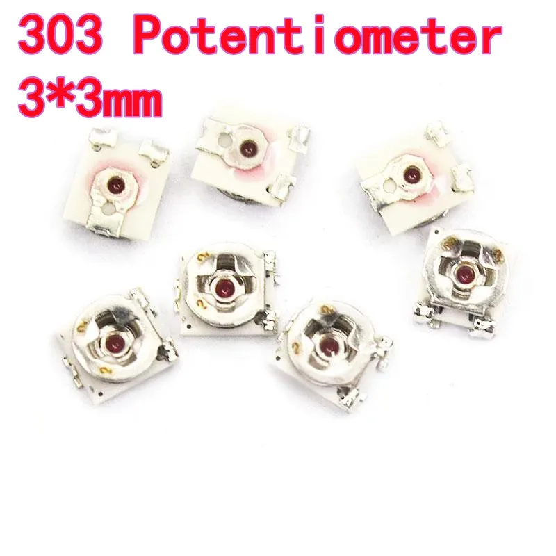 

50 шт. 303 SMD 3*3 мм потенциометр VG039NCHXT B102/103/104/10K/50K, однооборотный, 270 градусов