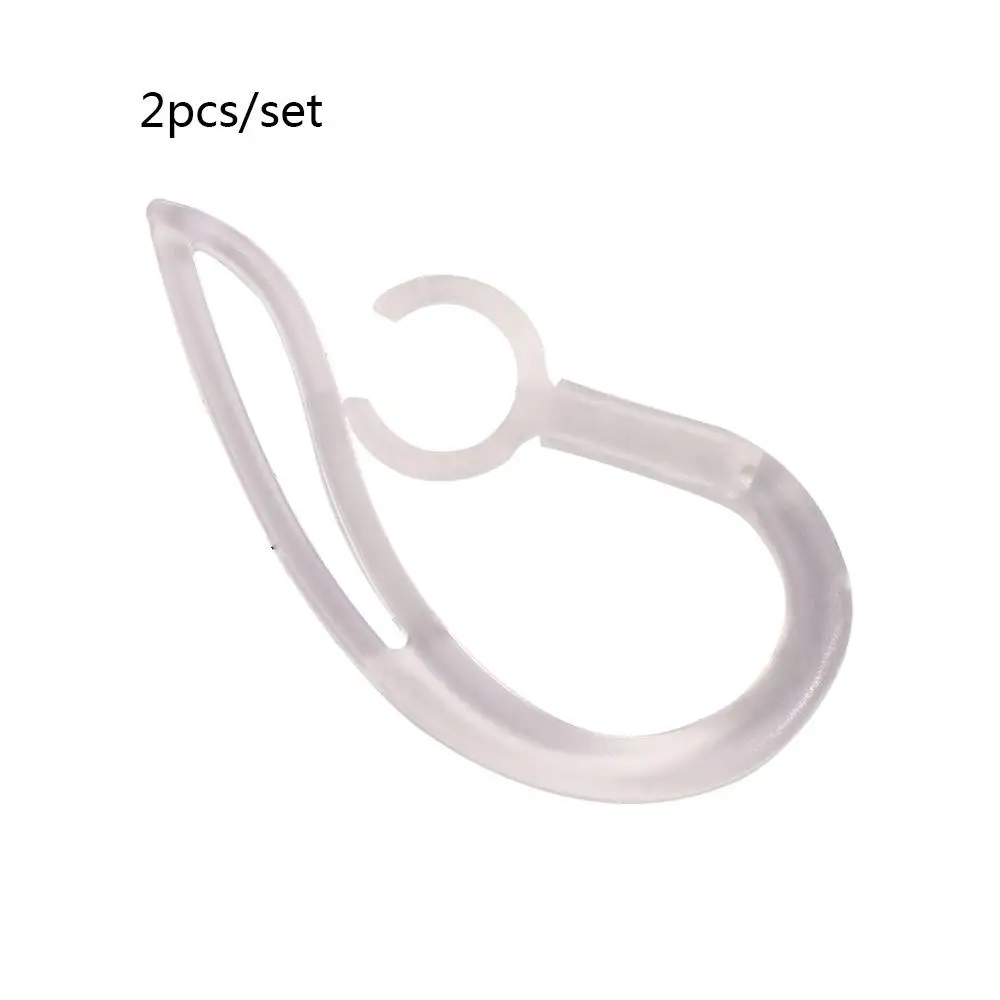Silicone 2Pcs Bluetooth Transparent Earphone  Accessories Ear Hook Clip Earhook Loop Replacement