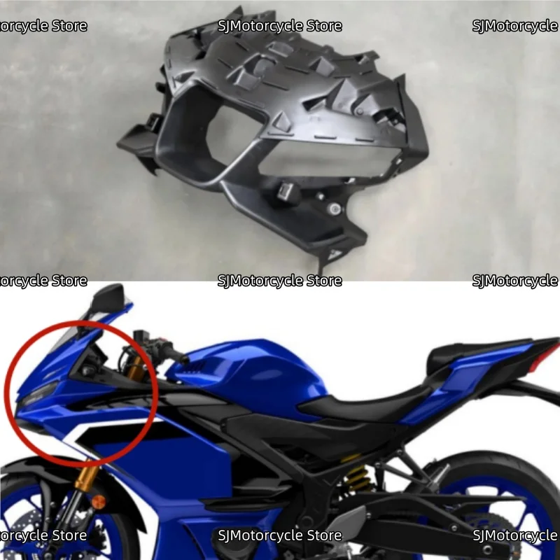 

Motorcycle Front Headlight Hood Fairing Panel Cover Nose Head Cowl Fit For YAMAHA YZF-R25 YZF-R3 YZFR25 YZFR3 2025