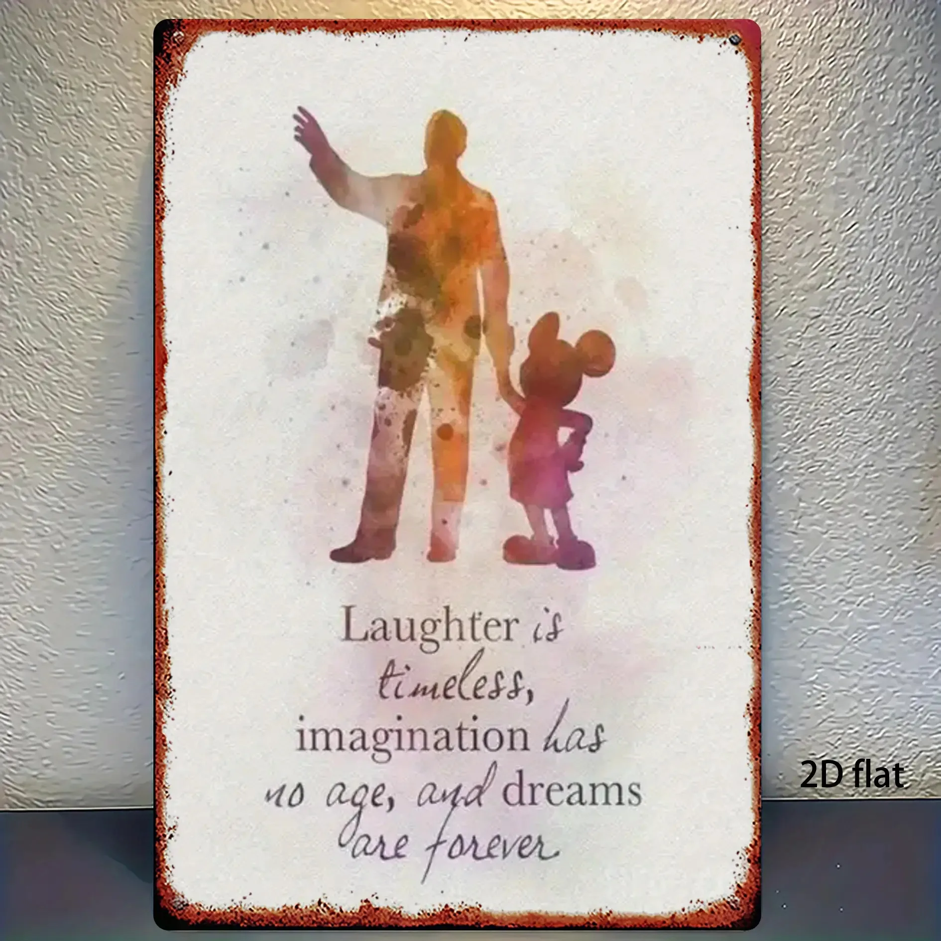 2D Flat, 1Pc Disney…