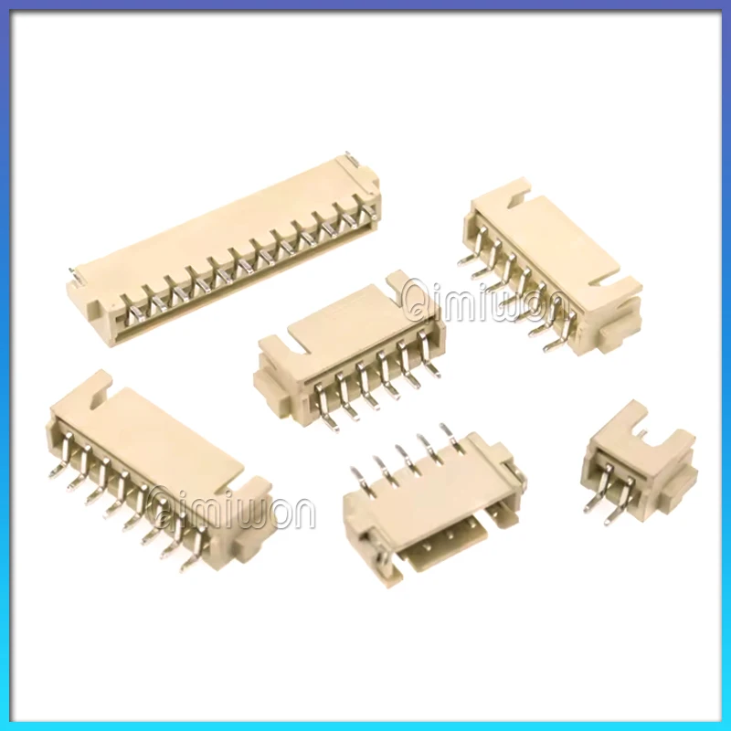 20 قطعة jst xh 2,54 مللي متر 2/3/4/5/6/7/8/9/10/2,54 Pin smd Klemmen Kunststoffs chale Stecker stecker xh2.5 2 p 3p 4p 5p 6p 8p 9p 12 p
