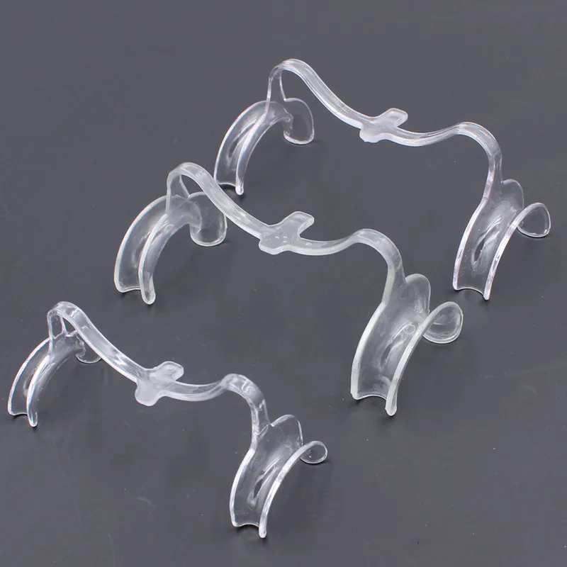 3pcs Dental Mouth Opener M Shape Dental Orthodontic Tool Cheek Retractor Mouth Gag Retractor Mouth Spreader Lip Oral Clean Opene