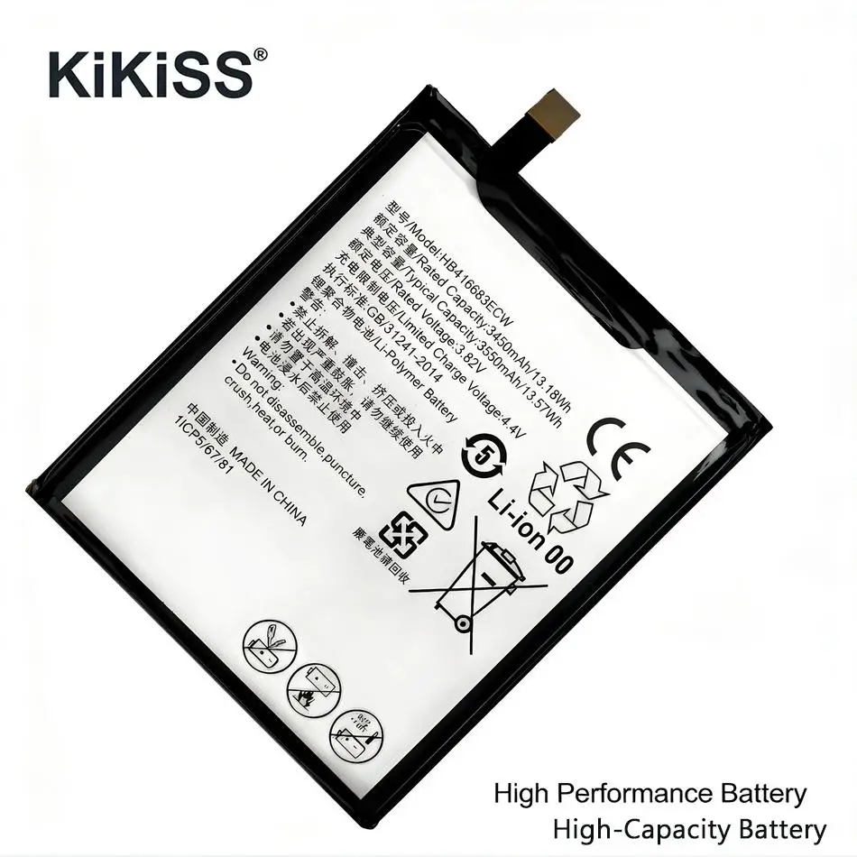 Batería de repuesto premium para teléfono móvil Huawei Ascend Nexus 6P 4G, Bullhead, Nexus 7, Angler, Nex HB416683ECW 3550mAh