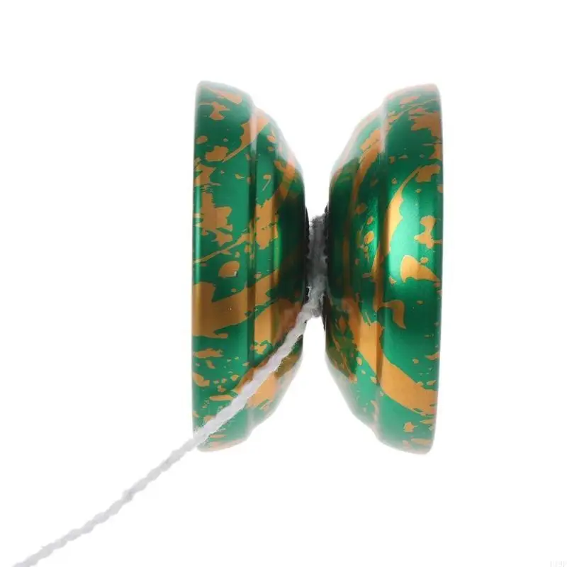 F19F Aluminum Alloy YOYO Ball Bearing String Trick Toy Kids Gift