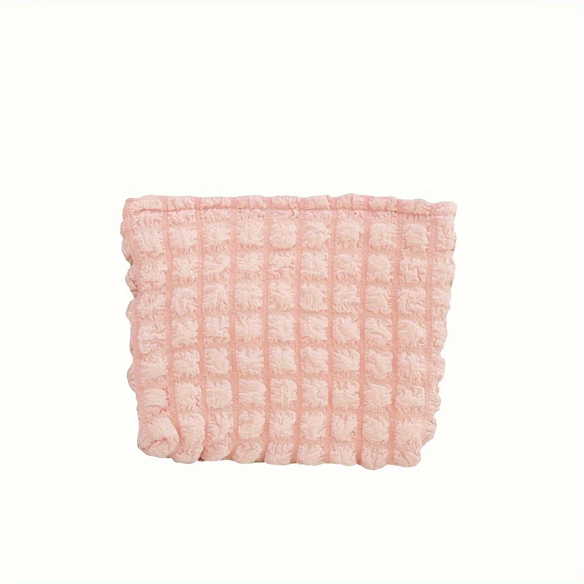 Aesthetic Fluffy Cloud Plush Laptop Sleeve, Soft Bubble Texture Zipper Protective Carrying Pouch for Notebook Computer