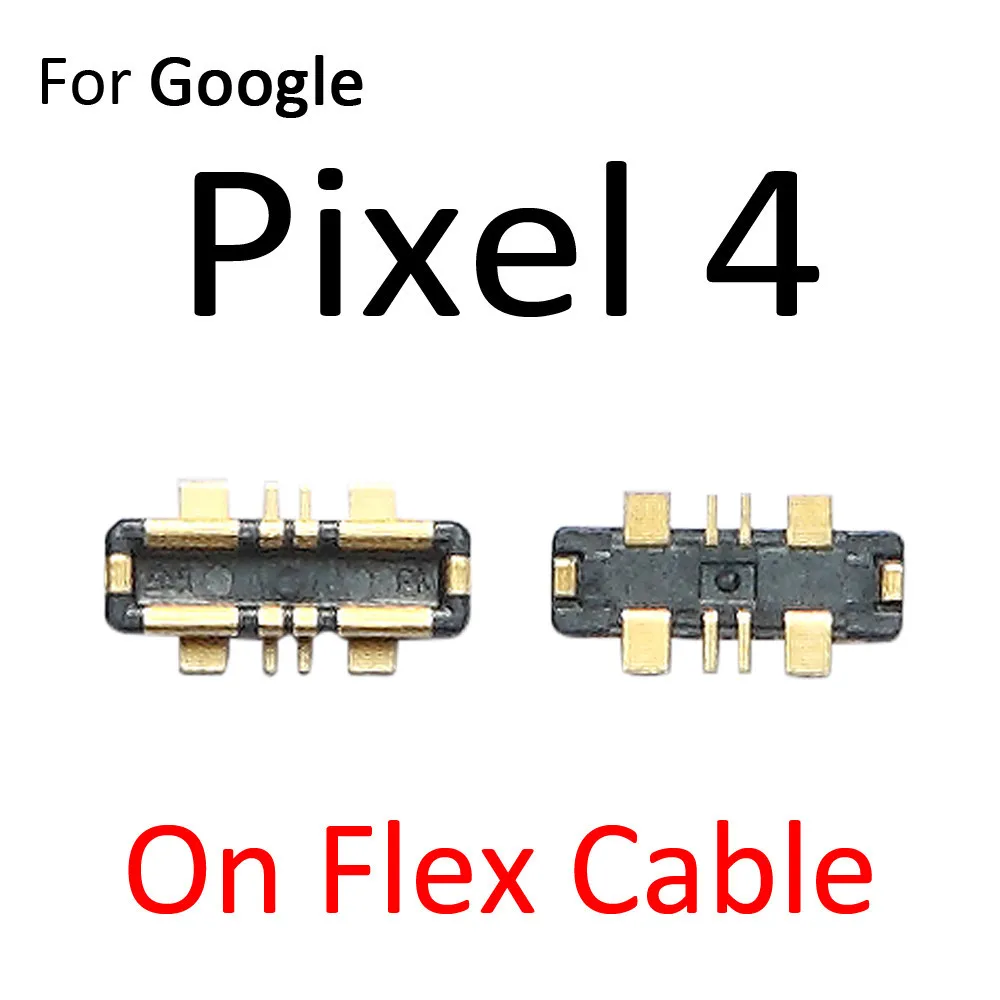 Battery FPC Connector Clip Contact For Google Pixel 3 4 XL 3XL 4XL 4a 5 5a 6 7 Pro On Board Mainboard Flex Cable Parts