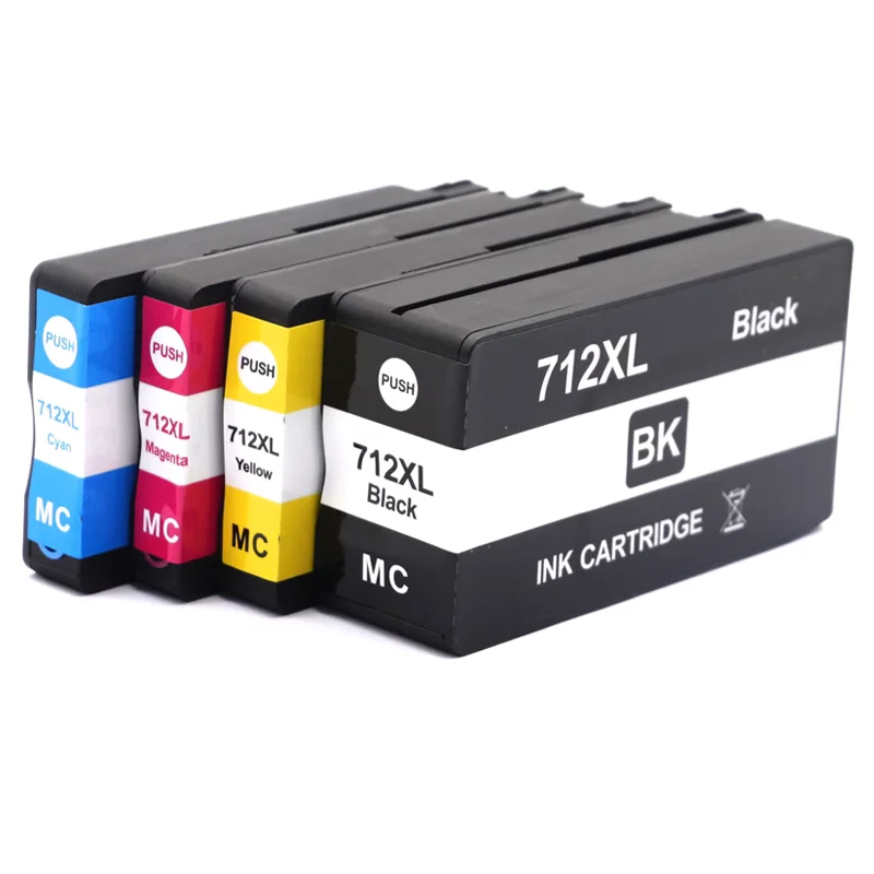 

712 XL 712XL 3ED71A 3ED67A Remanufactured Inkjet Ink Cartridge for HP712 for HP DesignJet T210 T230 T250 T650 Printer