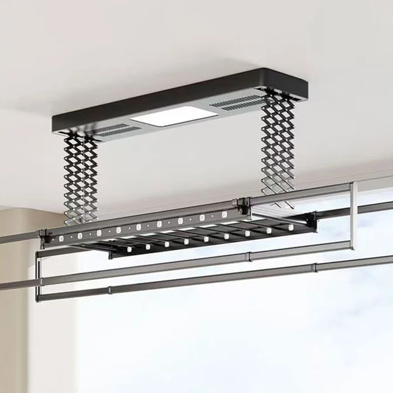 

Wall Mounted Electric Drying Rack Automatic Lift Clothes Drying Rack for Home Balcony