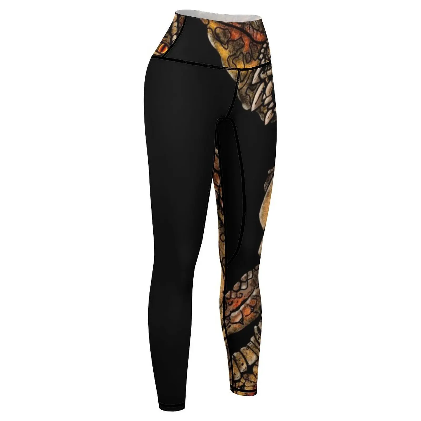 Mulheres Gremlin Bad Leggings, Roupa Fitness, Roupa de ginástica