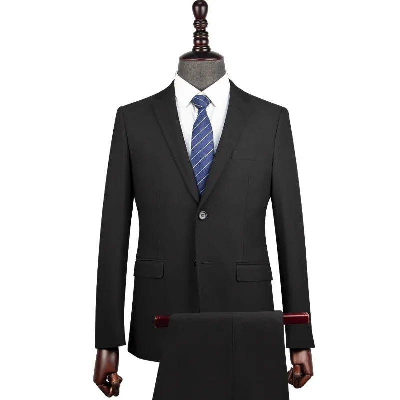 

HH43 Men's Business Suit Wool Professional Suit Formal Suit