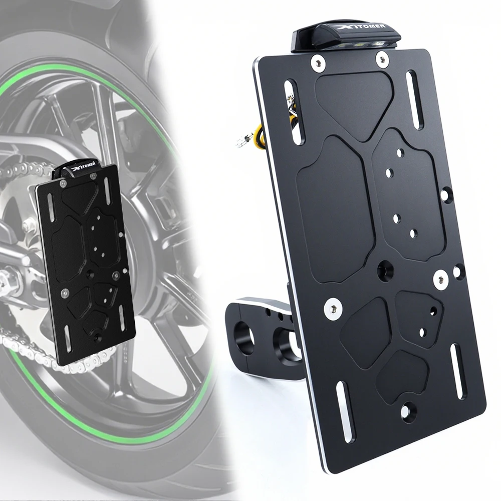 

For Kawasaki Vulcan 650 S 2015-2025 Vulcan 650 S Caf 2017-2019 Motorcycle Side Mount License Plate Bracket Fender Eliminator kit